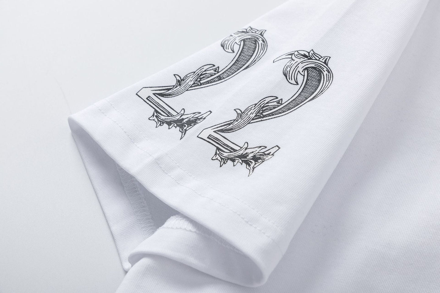 Amiri Fashion Printed Crewneck T-Shirt