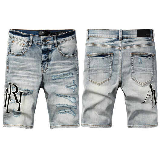 Amiri Fashion Denim Shorts #6003